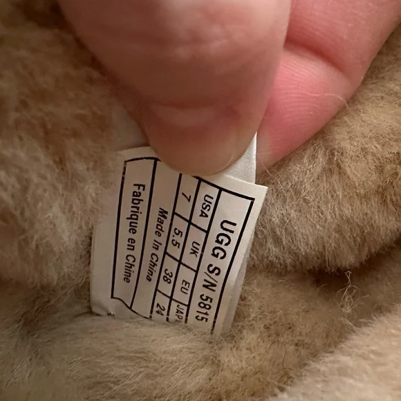 Chestnut color, size 7, worn twice maybe. Barely worn. - Picture 7 of 9